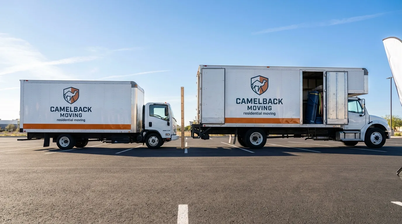 Moving truck size capacity guide in Bellingham